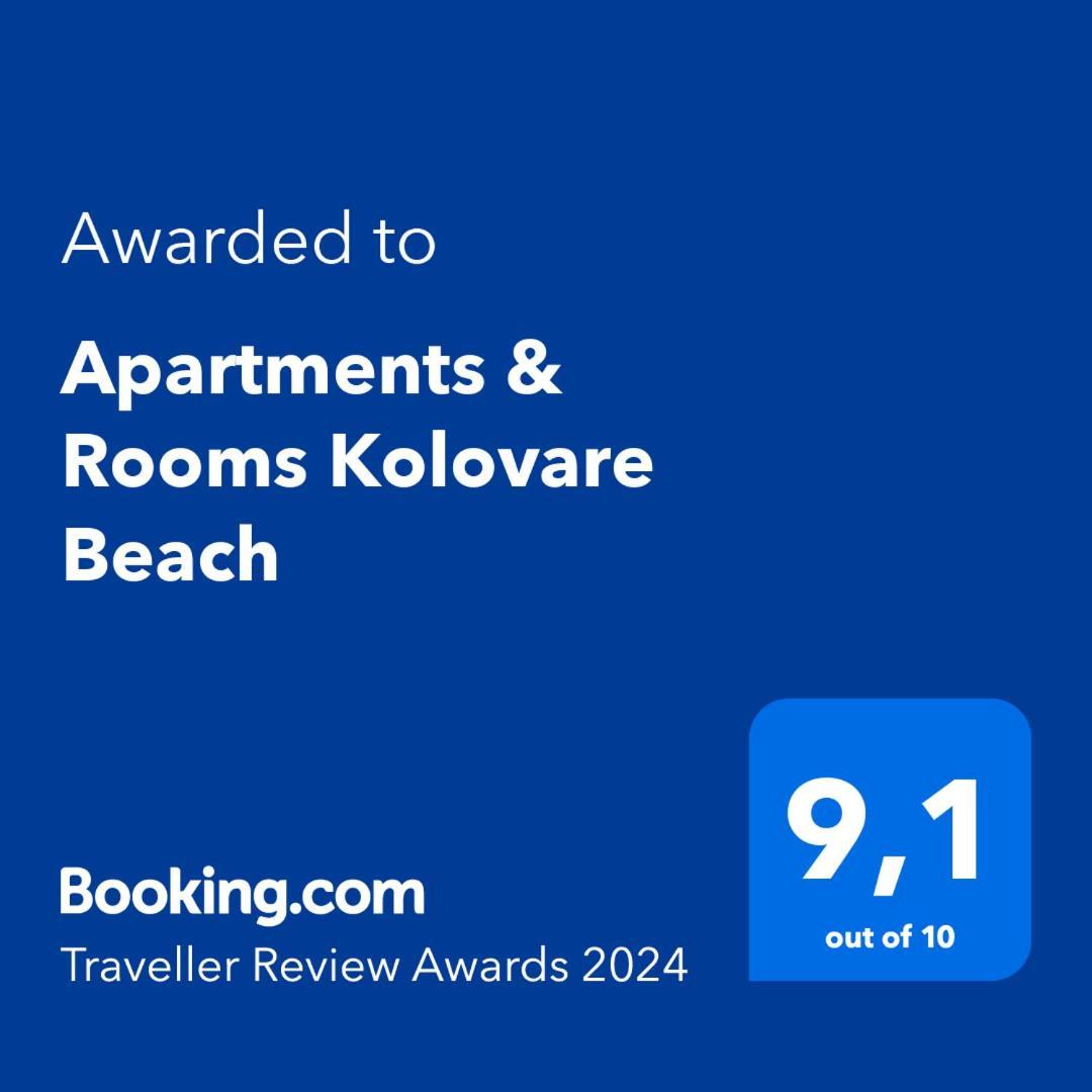 Apartments&Rooms Kolovare Beach Zadar Buitenkant foto